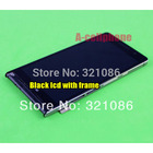  LCD Display +Digitizer Screen FOR Huawei Ascend P6 Assembly with front frame/housing Black/White/pink +tracking