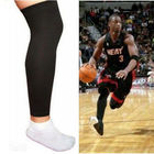 2pcs Thigh Protect Sport Compression Basketball Calf Stretch Brace Leg Sleeve Free Shipping