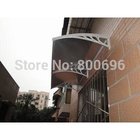 YP100240 1000cm,1set/carton,Aluminum bar Polycarbonate Front Door Awning Window Cover