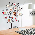 AY6031 new arrival Large Colorful Family Photo Frame Wall Decal Kindergarten DIY Art Vinyl Tree Wall Stickers Decor Mural