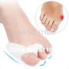 NEW Gel Silicone Bunion Corrector hallux valgus foot orthotics Toe Protector Straightener 4pieces= 2 pairs Free shipping