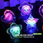 Free shipping, wholesale New hard plastic cartoon toys luminous ring led toys toy electronic toys