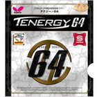 Butterfly TENERGY 64 table tennis rubber / pingpong rubber / Red & Black