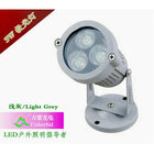 Free shipping 3W LED flood light LED spotligt,white color IP65 85~100LM high-power,Dark Gray , light Grey or Black