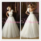 One Shoulder Wedding Dress Ball Gown Bride Dresses New Fashion 2014