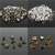 Pendant Clips & Pendant Clasps, Pinch Clip Bail Pendant Connectors 300PCS/LOT. Jewelry Findings DIY jewely parts accessories