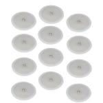 freeshipping 10 pair(20 pcs!)Button Massager Pads for Electronic Muscle Toner Fitness System Body Massager,pads for GYM Form  Gymform Duo technologie  