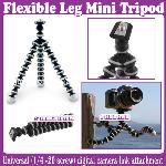 Gorillapod Type Flexible Leg Mini Tripod for Digital Camera (Small Size)_Free Shipping