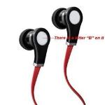  New 3.5mm Super Bass One-Ear Headphone For /iPhone//Mp3~5/PC Free shipping