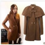 Promotion a clearance han edition qiu dong women's wear two  cloak coat coat (without collars)