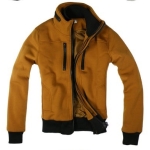 2012 autumn slim stand collar zipper thickening   male jacket men's clothing trend outerwear 