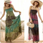 Promotion!2012 Free shipping Cheap bohemia dresses, maxi dress,vest dress,bohemian skirts 2 colour