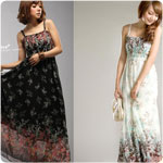 Free shipping high quality bohemia dresses,chiffon maxi skirts SIZE M,L 3 colour 