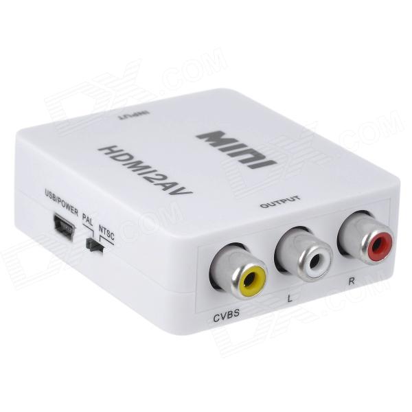 Playvision HDV M610 Mini HDMI to AV Video Audio – Wholesale Playvision ...