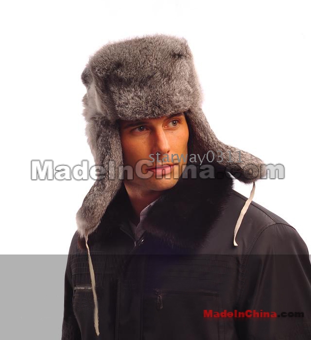 Russian Hats Rabbit Genuine Winter Russian Ushanka – Wholesale Russian ...