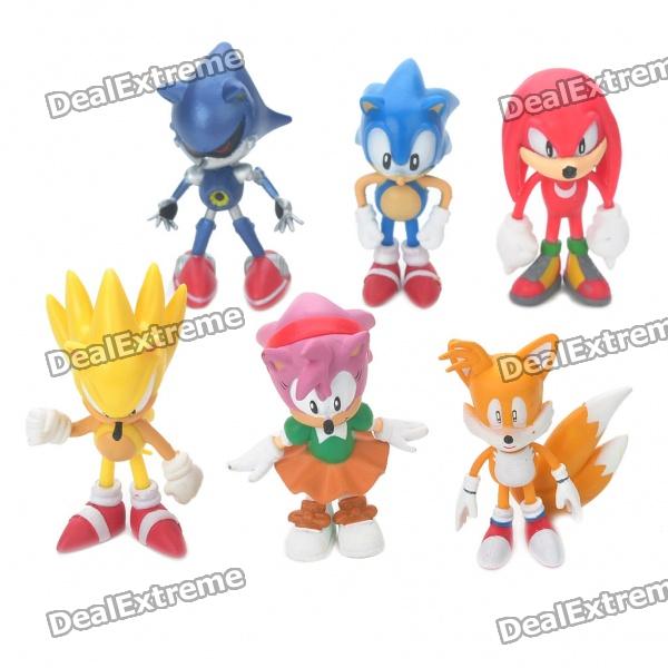 Sonic the Hedgehog Characters PVC Figure Toy Set – Wholesale Sonic the ...