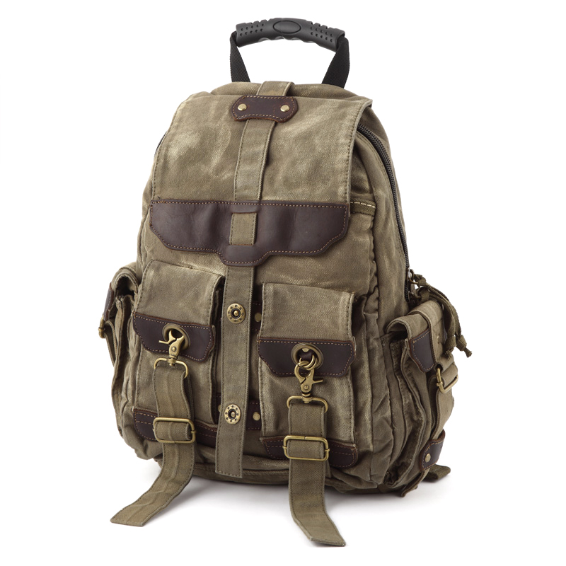 VANCL Natural Travel Backpack Rugged Khaki SKU – Wholesale VANCL ...