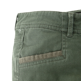 Buy VANCL Side Zipper Slim Fit Tapered Pants (Women's) Olive Green SKU ...