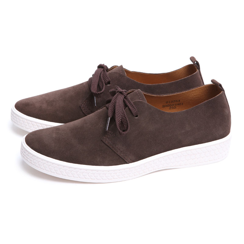 VANCL Refined Airy Nubuck Leather Shoes Brown SKU – Wholesale VANCL ...