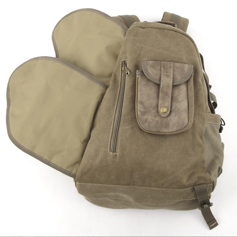 Canvas Rucksack Rugged VANCL Western Frontier Rugged Canvas Backpack – Wholesale (Only ...