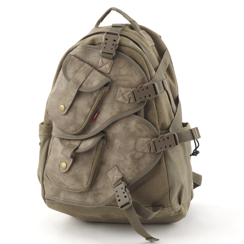 Canvas Rucksack Rugged VANCL Western Frontier Rugged Canvas Backpack – Wholesale (Only ...