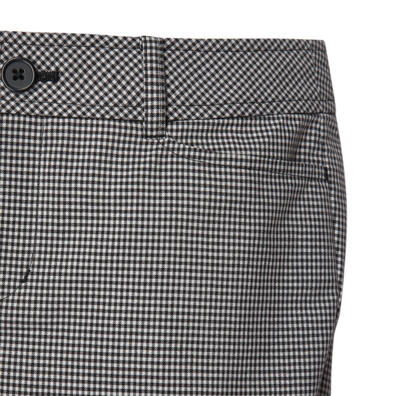 VANCL Mini Checks Capri Pants s Black White SKU – Wholesale VANCL Mini ...