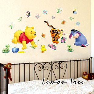 Wall Stickers Winnie the Pooh Room background – Wholesale free shipping ...