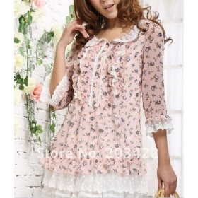 Buy Most popular design lady fashion tops & blouse from madeinchina ...