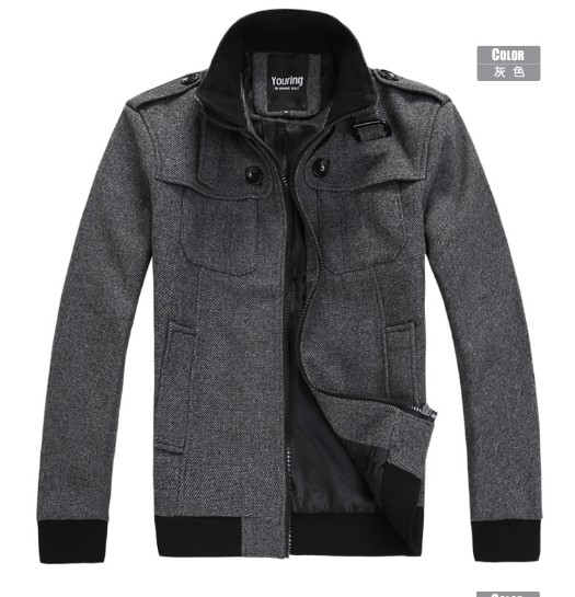 Fall winter clothes men s woolen jacket men – Wholesale Free shipping ...