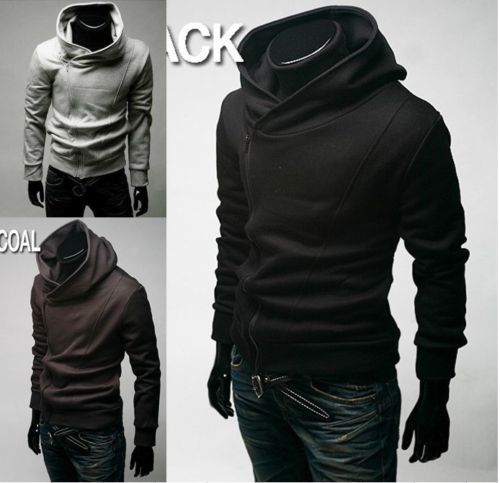 Buy fashion Korean men's hoodie sweater cardigan male short/coat ...