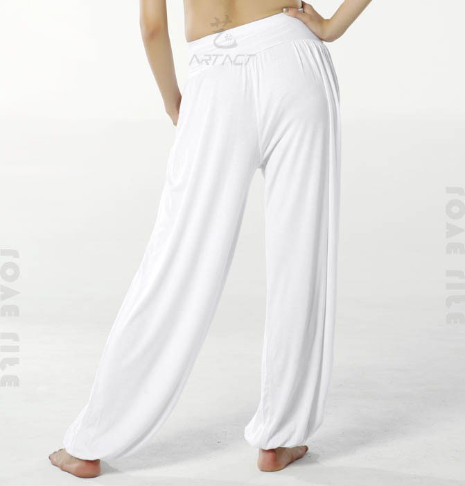 loose Style leisure yoga pants black white Harem – Wholesale loose ...