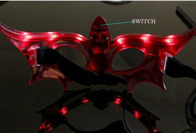 Flash Mask Led LED flash masquerade mask Luminous mask – Wholesale LED flash ...