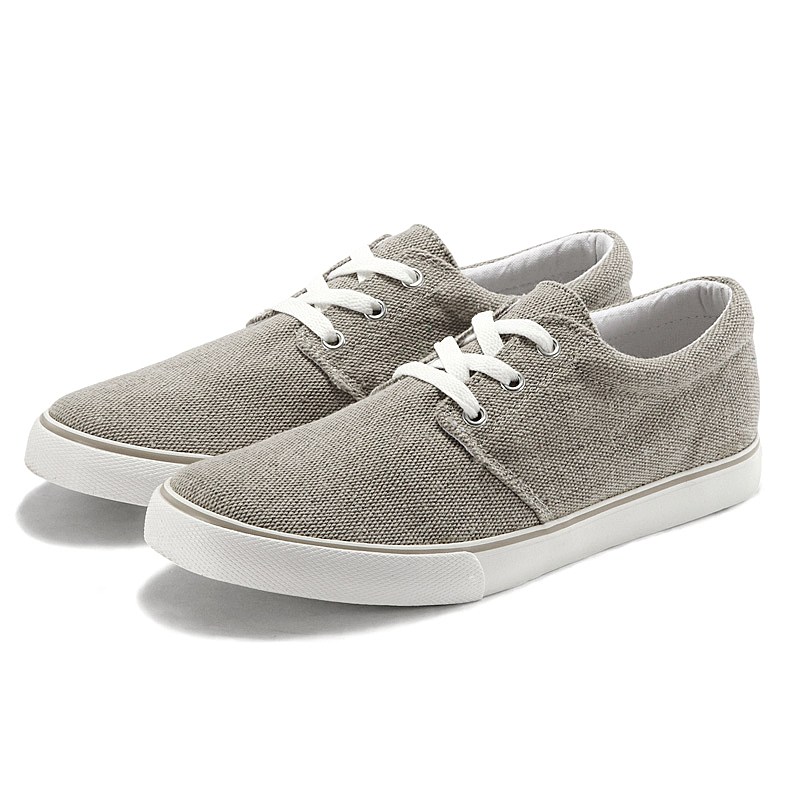 VANCL Miller Washed Canvas Shoes Men Beige SKU – Wholesale VANCL Miller ...