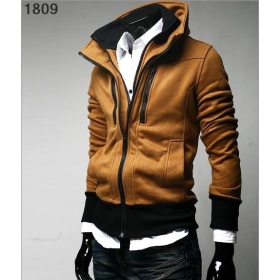 Buy Free shiping 2010 new style men's fallow chacoal outerwear with ...