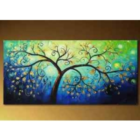 Buy 2012 Wholesale -100% Hand painted canvas painting wall art huge ...