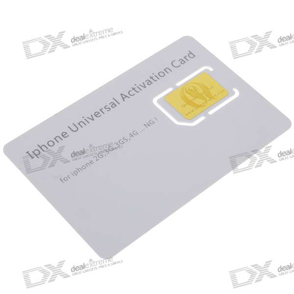 Universal Activation Sim Card for iG 3G 3GS 4 SKU – Wholesale (Only ...