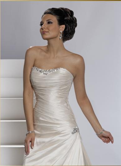 A line gown Wedding Dresses corset closure Elegant – Wholesale A-line ...