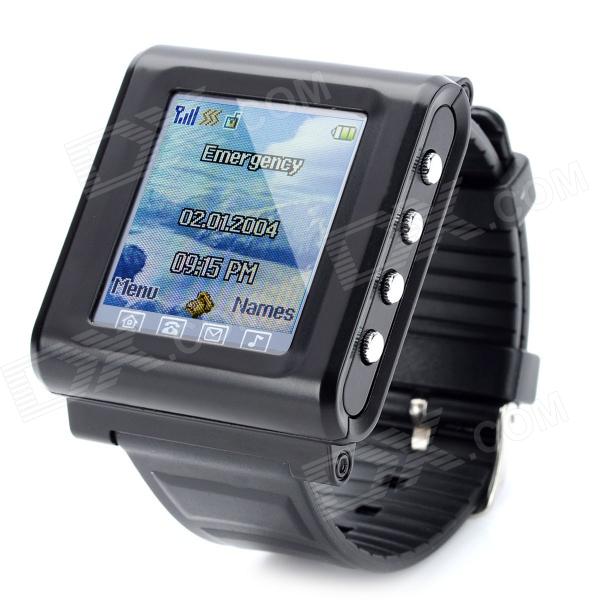 AoKe 812 GSM Watch Phone w 1 5 Resistive Screen – Wholesale AoKe 812 ...