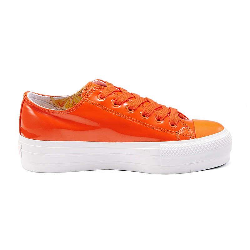 VANCL Bright Color Platform Sneakers Orange SKU – Wholesale VANCL ...