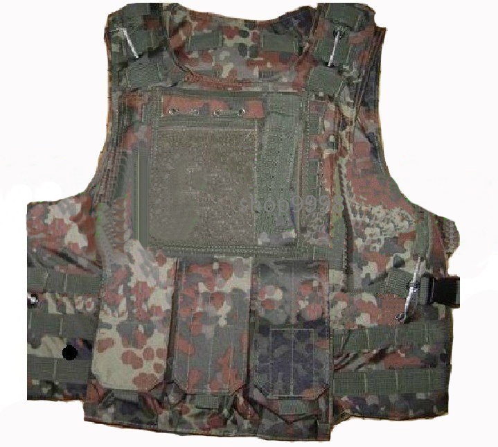 Tactical vest WIRE STEEL Germany Camo – Wholesale Hot Tactical vest ...