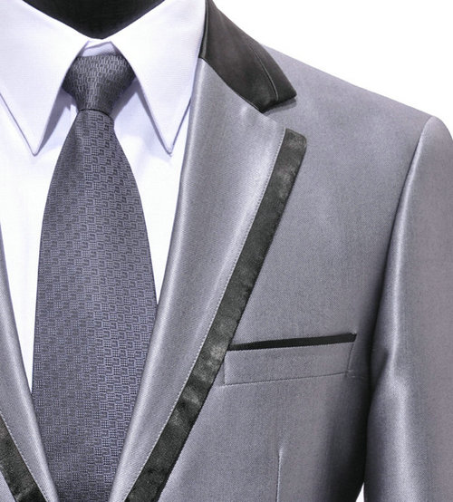 OPIYWQGBVCXZNMSA custom silver suit suit wedding – Wholesale ...