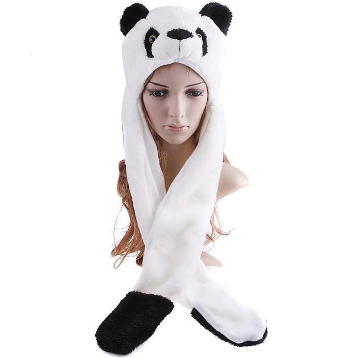 hat hood hats hoods glove long style panda bear – Wholesale Wholesale ...