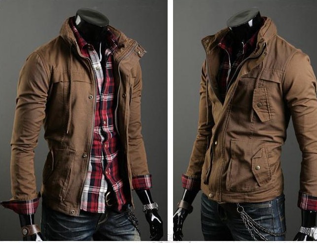 2011 Fashion Slim male collar jacket men s casual – Wholesale 2011 ...