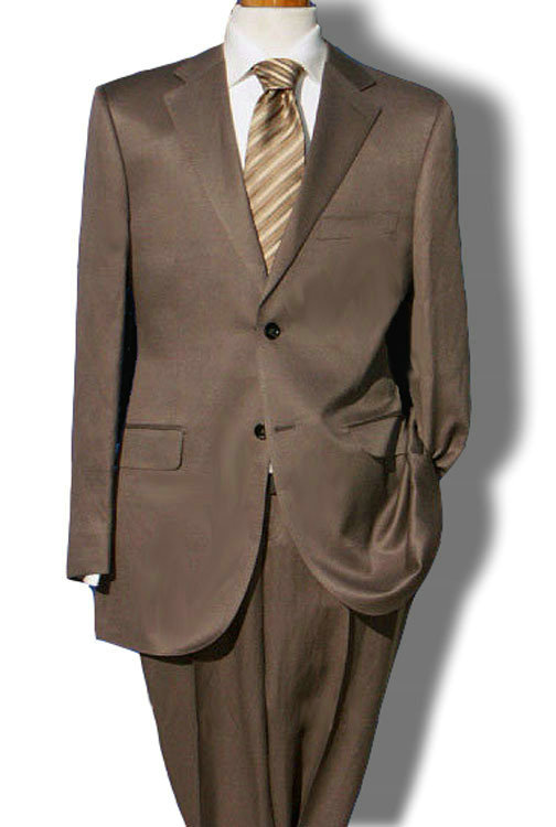 Men s Brown Suit Jacket 44R Pants SHINY – Wholesale Men's Brown Suit ...