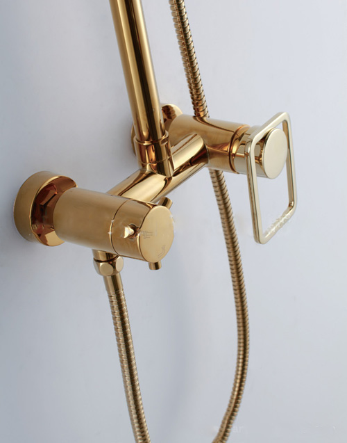 luxury shower set faucet gold plating bathroom – Wholesale luxury ...