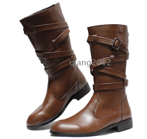 2012 Fashion Korean men s boots cowboy boots – Wholesale free shipping ...